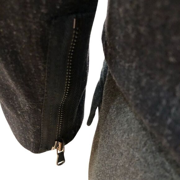 TIBI Coat Jacket, Gray, Size 0 - Picture 10 of 14